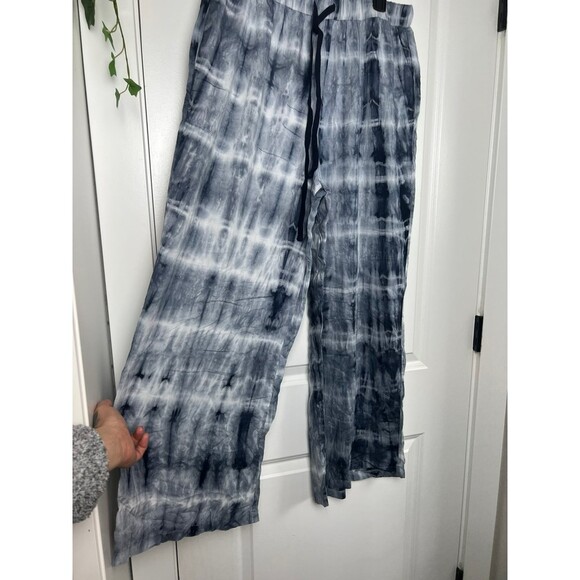 SIMPLE SUZANNE BETRO wide blue tie dye pants size x2 new with tags - Picture 2 of 6